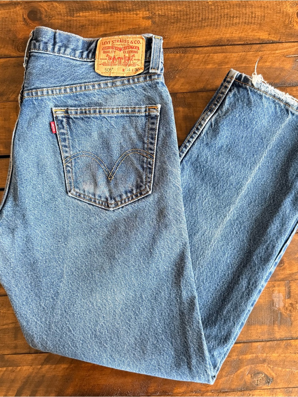 Y2K Levi’s 505 Regular Fit Jeans, Men’s Size 34x30